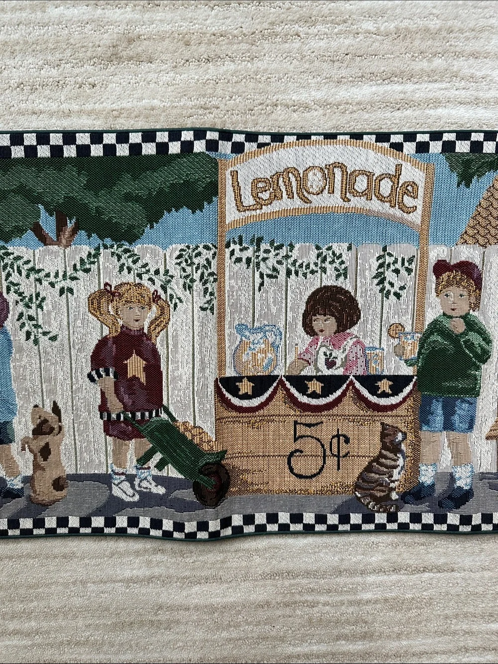 N/A tapestry table